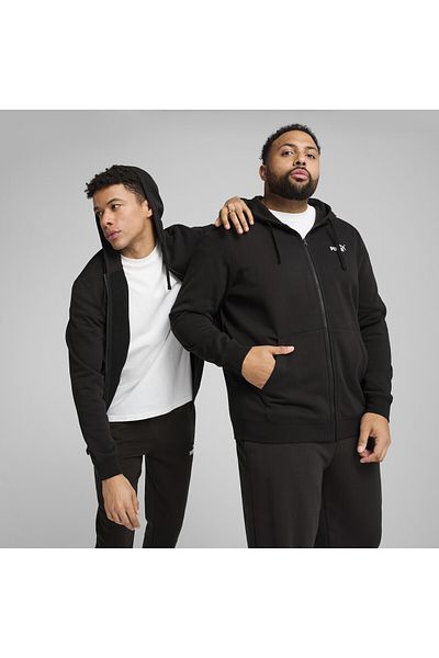 Puma Essentials No. 1 Logo Pánská mikina s kapucí na zip