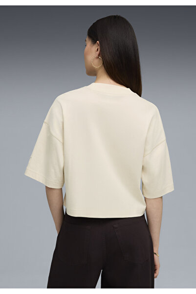 Puma Γυναικείο μπλουζάκι Premium Essentials με γραφικά και μεγάλο μέγεθος