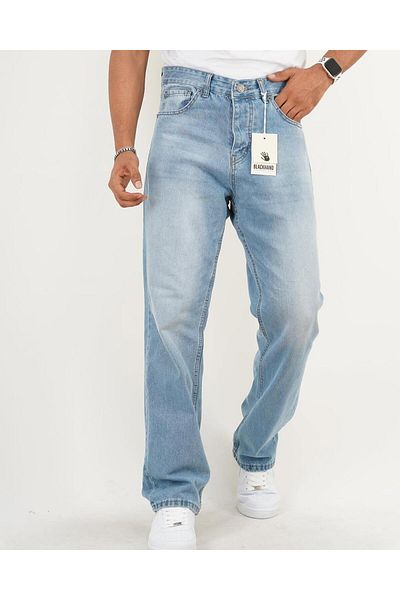 Z1MAN Blue Baggy Pants