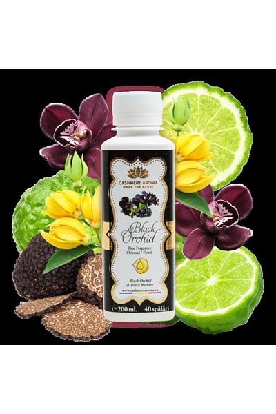 JollyMag White and colored laundry perfume, 200 ml, 40 washes, Cashmere Aroma, Black Orchid