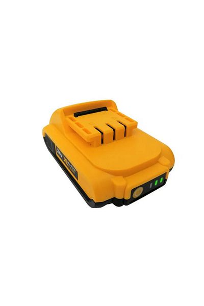 Generic Trusă autofiletantă cu percuție, 2 baterii, 30 bucăți, galben