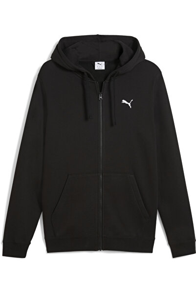 Puma Ανδρικό φούτερ με κουκούλα Essentials και φερμουάρ