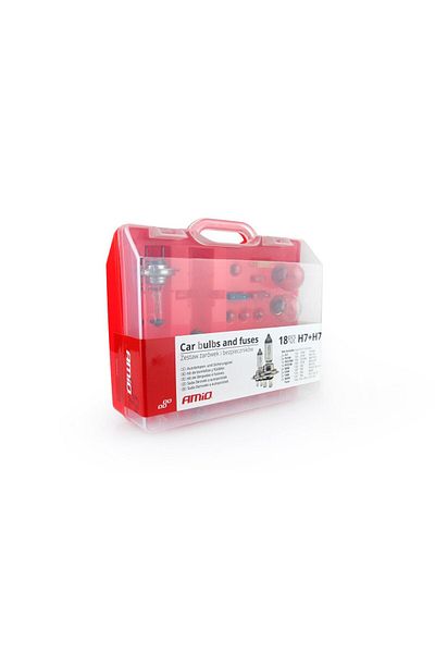 JollyMag Spare bulb and fuse set 19 pcs 2xH7