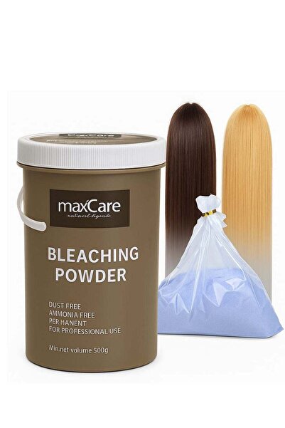 Maxcare بودرة ماكس كير بروفيشنال لتفتيح الشعر، خالية من الأمونيا والغبار، إيط...