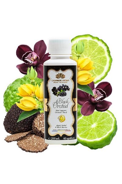 JollyMag White and colored laundry perfume, 200 ml, 40 washes, Cashmere Aroma, Black Orchid