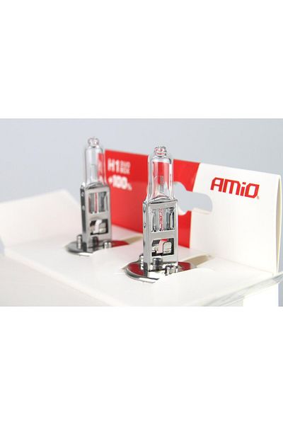 JollyMag Halogen bulb set H1 12V 55W LumiTec SILVER + 100% DUO BOX