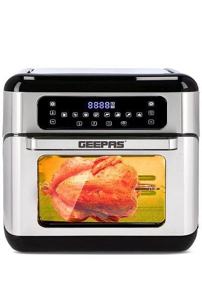 Geepas Geepas 1500W 9-in-1 Air Fryer Oven with LED Digital Touchscreen 10L Gaf37518
