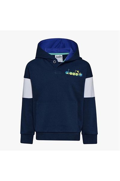 Diadora Jb.hoodie Club - Blue Corsair