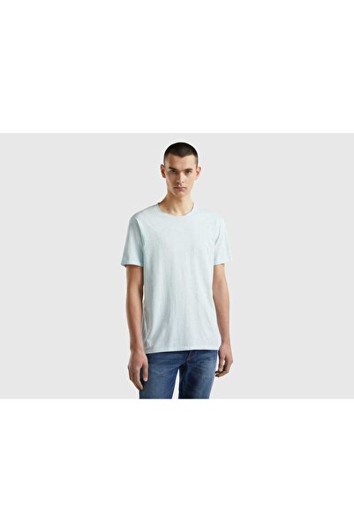 United Colors of Benetton تي شيرت قطني بأكمام قصيرة للسيدات