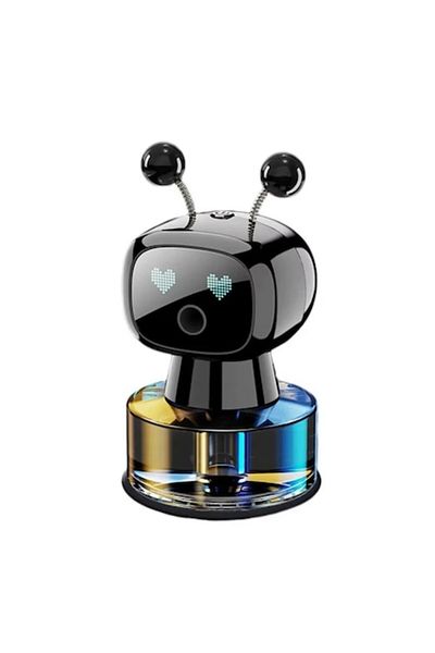PRIMEDEO Professional Auto Air Freshener - Car Diffuser with Rechargeable Battery, Ambient Lights an
