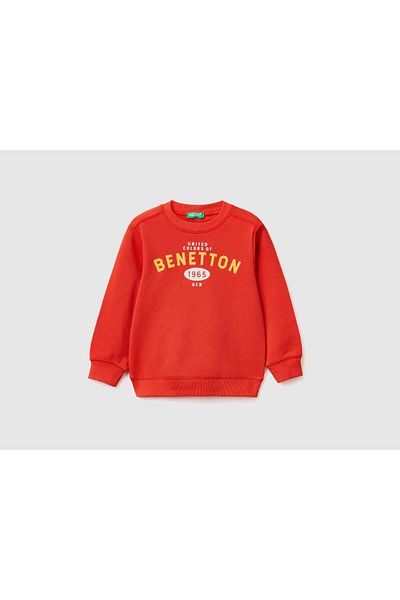 United Colors of Benetton 100% Organic Cotton Long Sleeve Shirt for Kids