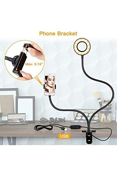 Skin Generics Amada Webcam Light Stand for Live Stream