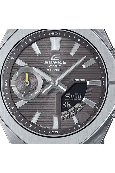 Casio Edifice ECB-S10D-8AEF Men's Watch Bluetooth Steel/Anthracite