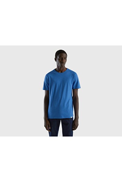 United Colors of Benetton تي شيرت قطني بأكمام قصيرة للسيدات