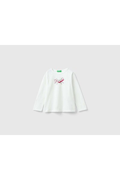 United Colors of Benetton Kids' Organic Cotton T-Shirt with a Classic Fit