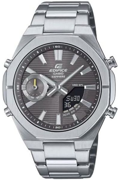 Casio Edifice ECB-S10D-8AEF Men's Watch Bluetooth Steel/Anthracite