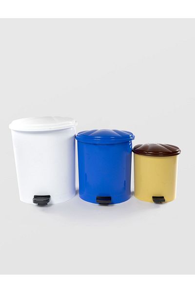 JollyMag PEDAL WASTE BASKET 5 L STERK, 24cm X 21cm X 16cm, VARIOUS COLORS