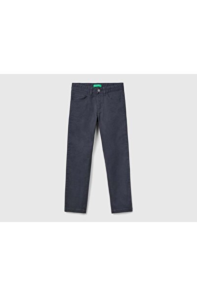 United Colors of Benetton Boys' Slim Fit Pants with Five Pockets