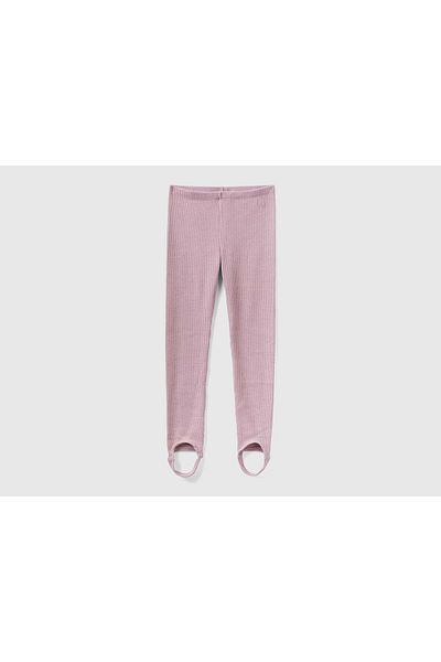 United Colors of Benetton Girls' Leggings with Ties at the Bottom