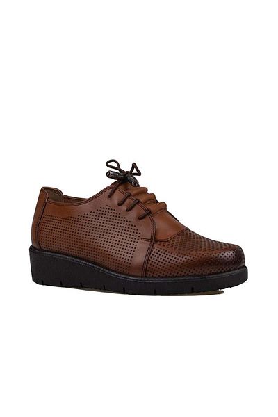 m2s Tan Foam Sole Orthopedic Women's Comfort Shoes