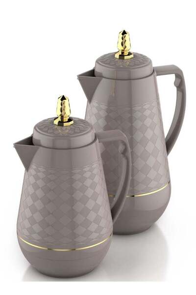 HOME MASTER طقم ترمس شاي سعة 1.5 لتر من هوم ماستر