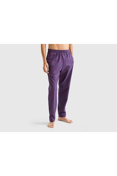 United Colors of Benetton Men's Long Stripe Stretch Pants