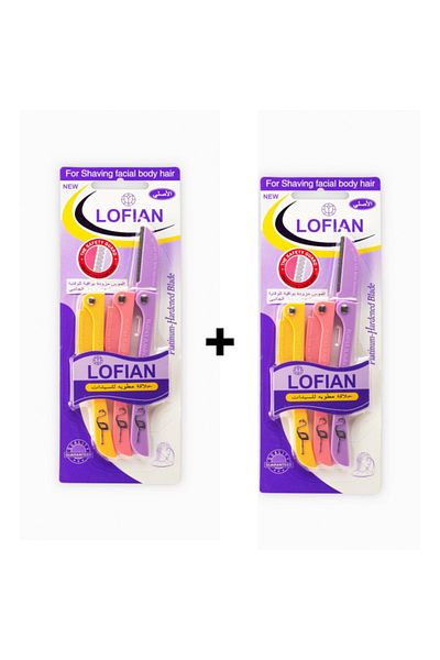 LOFIAN Luvian Women's Facial Razors for Facial and Body Hair Removal 1+1