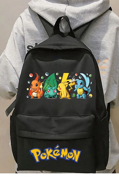 Touz Moda Pokemon Pikachu Printed School, Course, Course Backpack