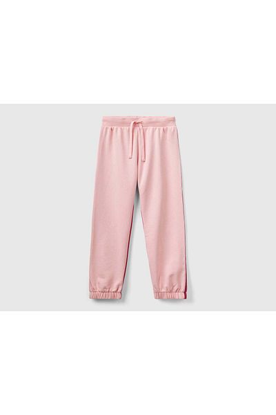 United Colors of Benetton Girls' Long Athletic Pants with Drawstring