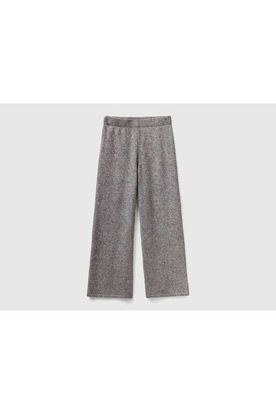 United Colors of Benetton Knit Wool Blend Pants