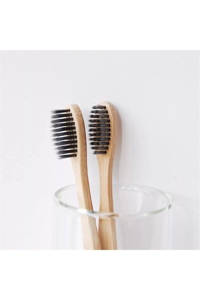 UNDERGROUND TRADE 100% Natural Bamboo Toothbrush 1 Piece