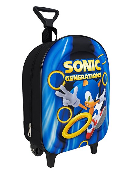 NEWFULL Çekçekli Sonic Erkek Anaokul Sırt Çantası