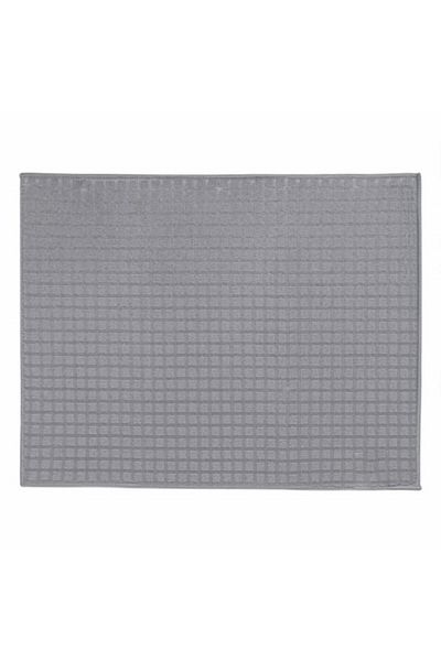 PUFO Prosop de bucătărie absorbant din material textil pentru uscarea paharelor și vaselor, 50 cm, gri