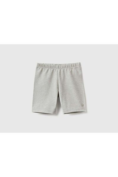 United Colors of Benetton Kids' Solid Slim Fit Shorts