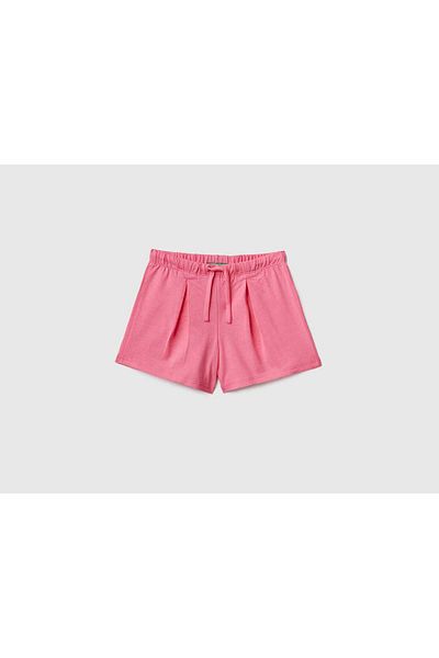 United Colors of Benetton 100% Cotton Bermuda Shorts for Kids