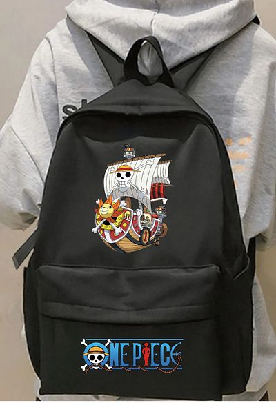 Touz Moda Anime One Piece Printed Backpack School Bag