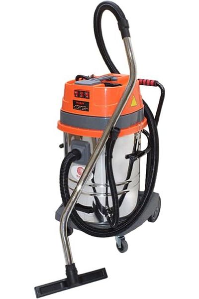 MOONLİGHT Vacuum Cleaner, Wet/Dry, 70 Litre Tank, 4200W, 3 Motors, Stainless Steel Drum, Dust Full I