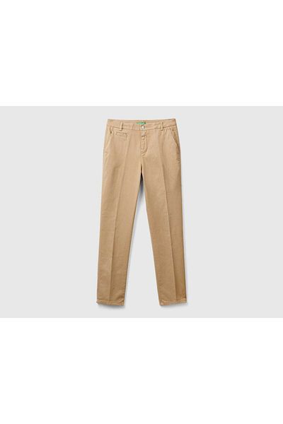 United Colors of Benetton Women's Classic Pants with Side Pockets