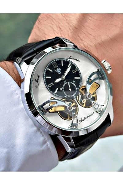 Tiger TI-598D OTOMATİK ÇELİK ERKEK SAATİ