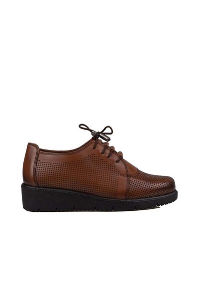 m2s Tan Foam Sole Orthopedic Women's Comfort Shoes