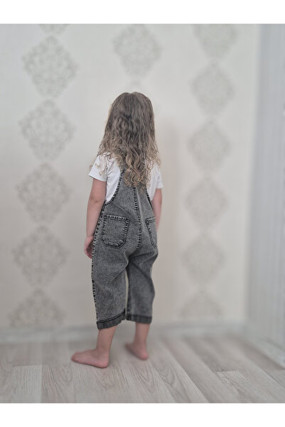 Blue Bead Kot Unisex Ayıcıklı Kot Slopet Tulum