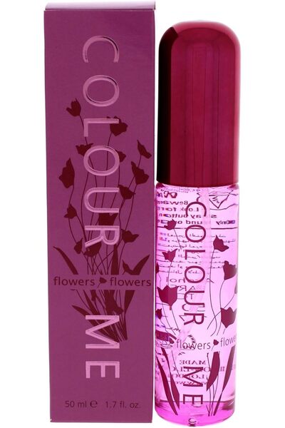Colour Me Flowers Parfum De Toilette Perfume Spray Womens Fragrance Floral Scent 1.7 Oz