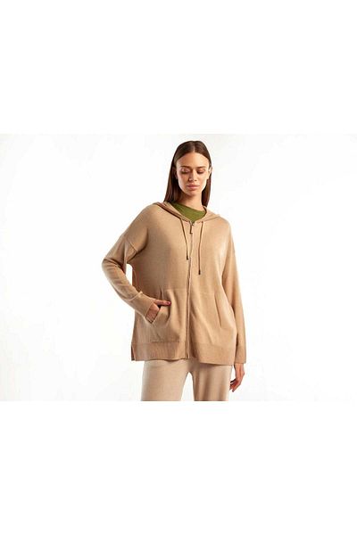 United Colors of Benetton Women's Cashmere Hoodie