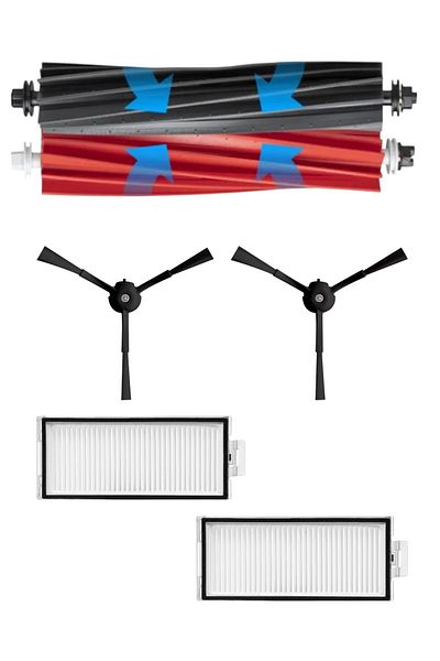 ROPALDE Roborock Q5 Pro / Q5 Pro + (Plus) Robot Vacuum Cleaner Compatible Set of 6 Spare Parts