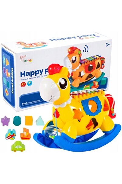 MalPlay Set Cal Balansoar Interactiv + 7 Accesorii,