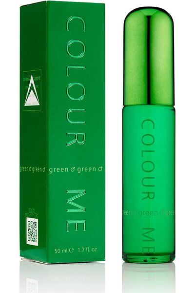 Colour Me | Green | Eau de Toilette | Fragrance Spray for Men | Oriental Fougere Scent | 1.7 oz