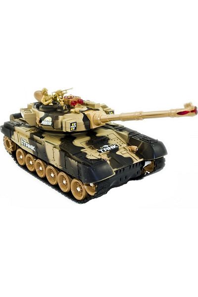 TANK Telecomandă - Camuflaj maro 1:14