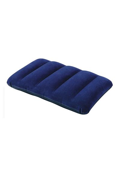 Kopenpal Pernă gonflabilă din catifea, Kopenpal, PVC, albastră, 43x28x9 cm