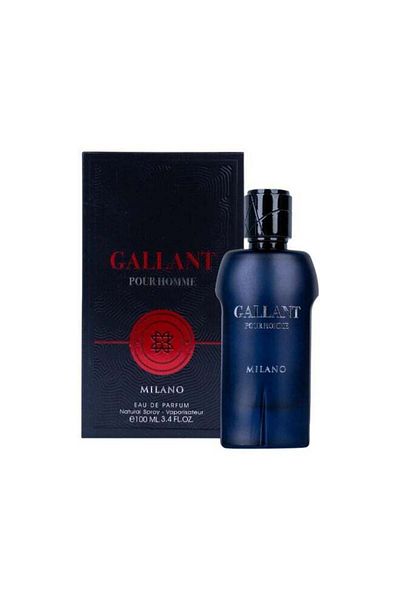 Milano Gallant Pour Homme Eau De Parfum – 100ml for Men | Bold, Seductive Fragrance with Woody, Spicy Acc