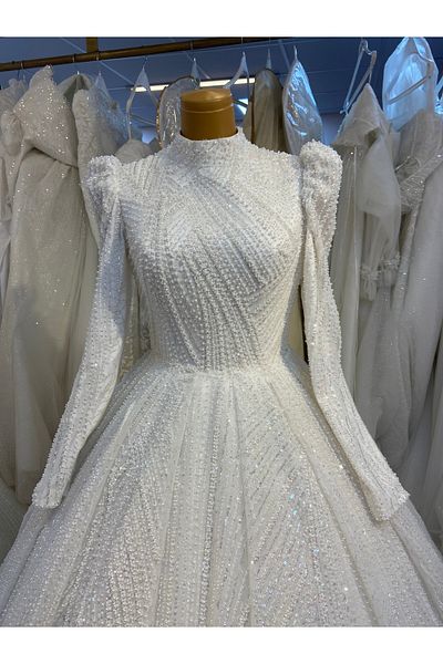 RENGARENG TESETURINE A-LINE WEDDING DRESS